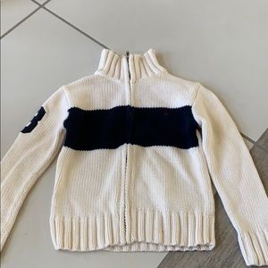 Toddler polo sweater